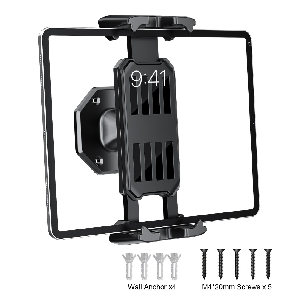 Essential Tablet Accessories - Wall Mount Phone Holder Tablet Stand
