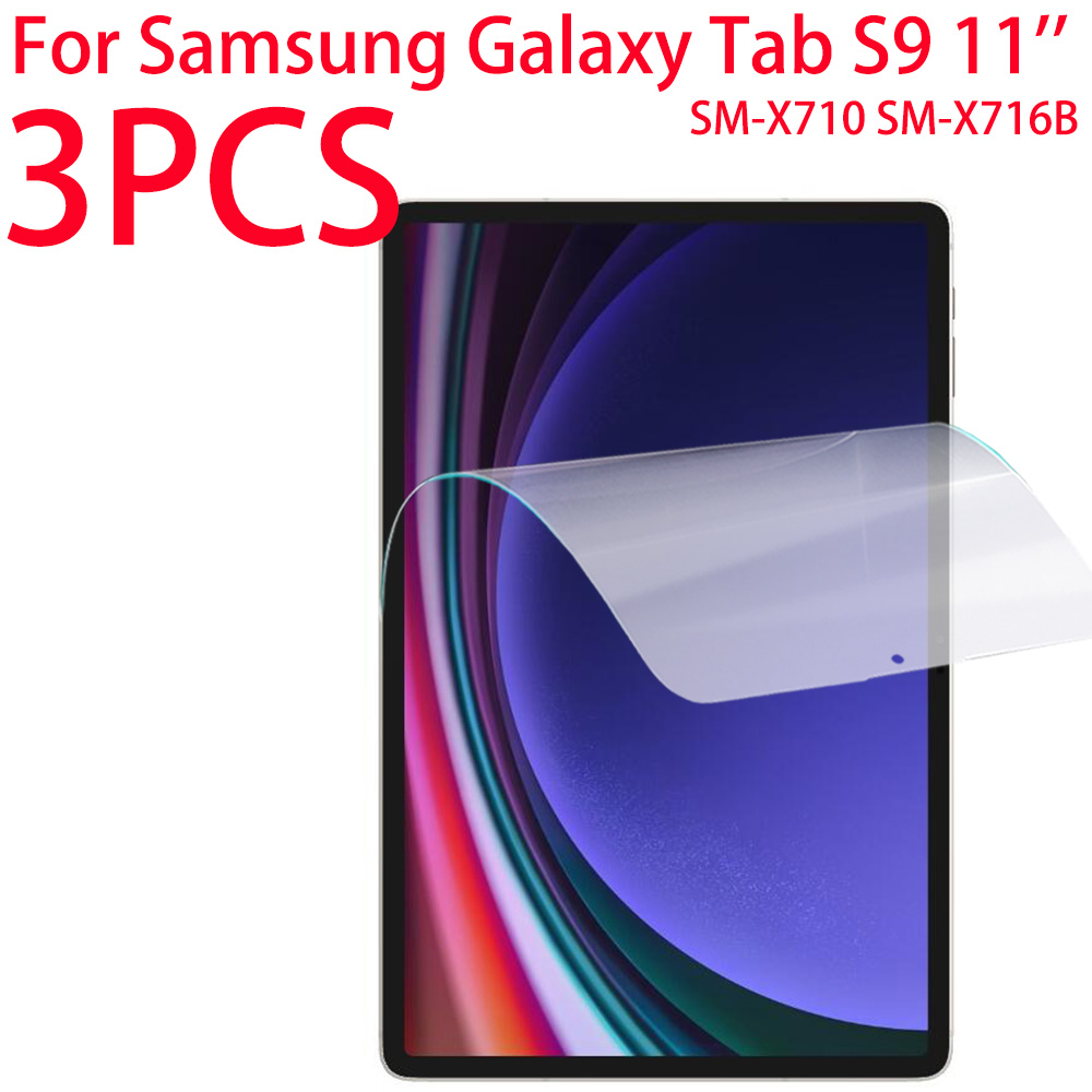 Galaxy Tablet Accessories - 3 Packs PET Soft Film Screen