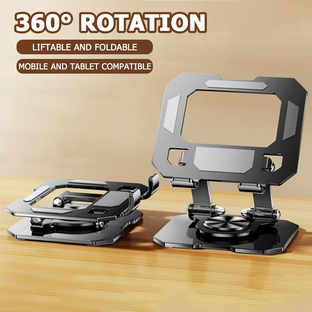 Onn Tablet Accessories - 360 Rotating Tablet Phone Stand Adjustable