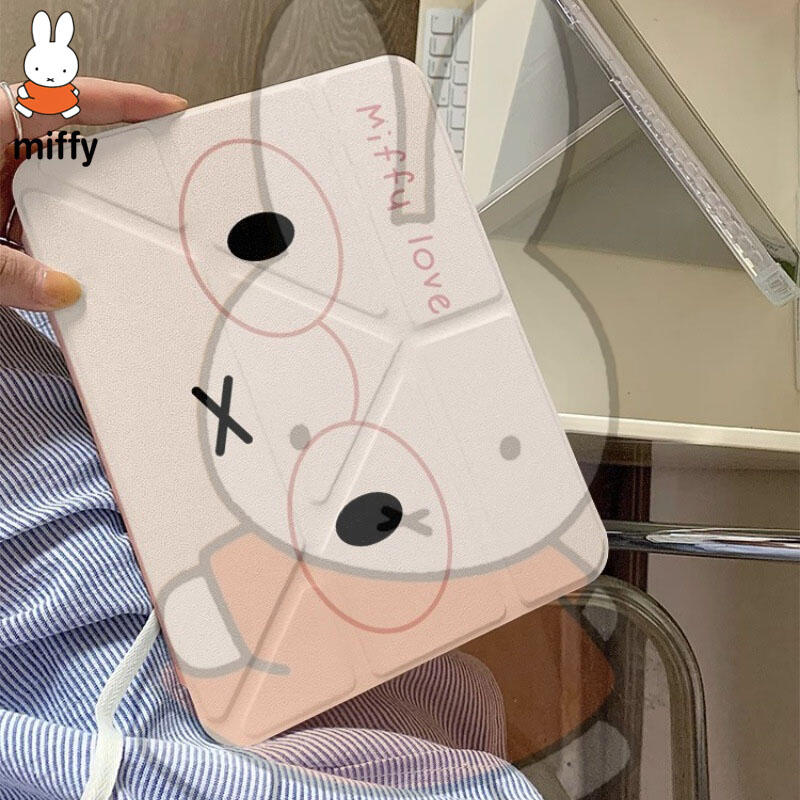 Tablet Cute Accessories - Cartoon Miffy Ipad Tablet Protective Case