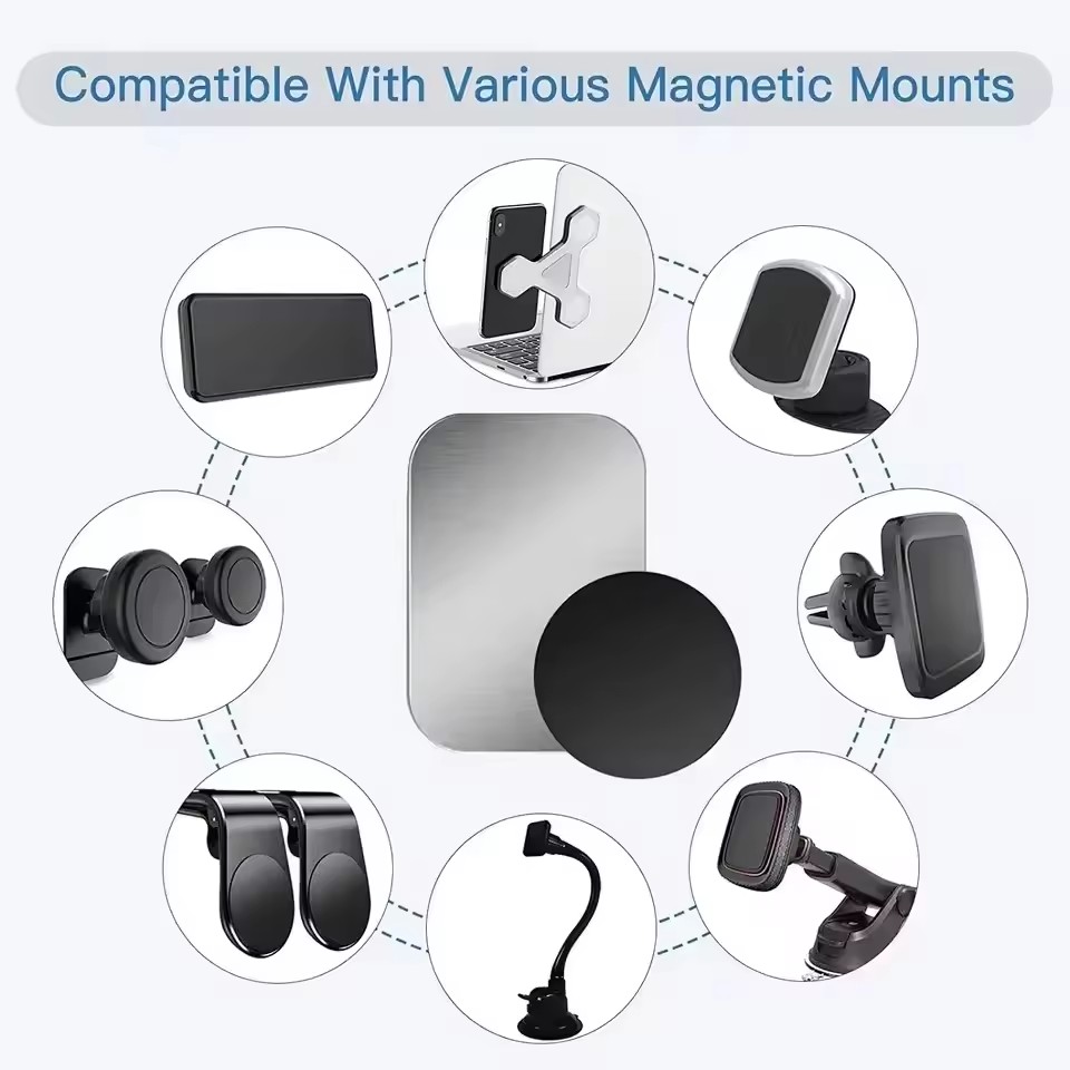 5/10pcs Magnetic Metal Plate D - Car Accessories Tablet Holder recension och pris