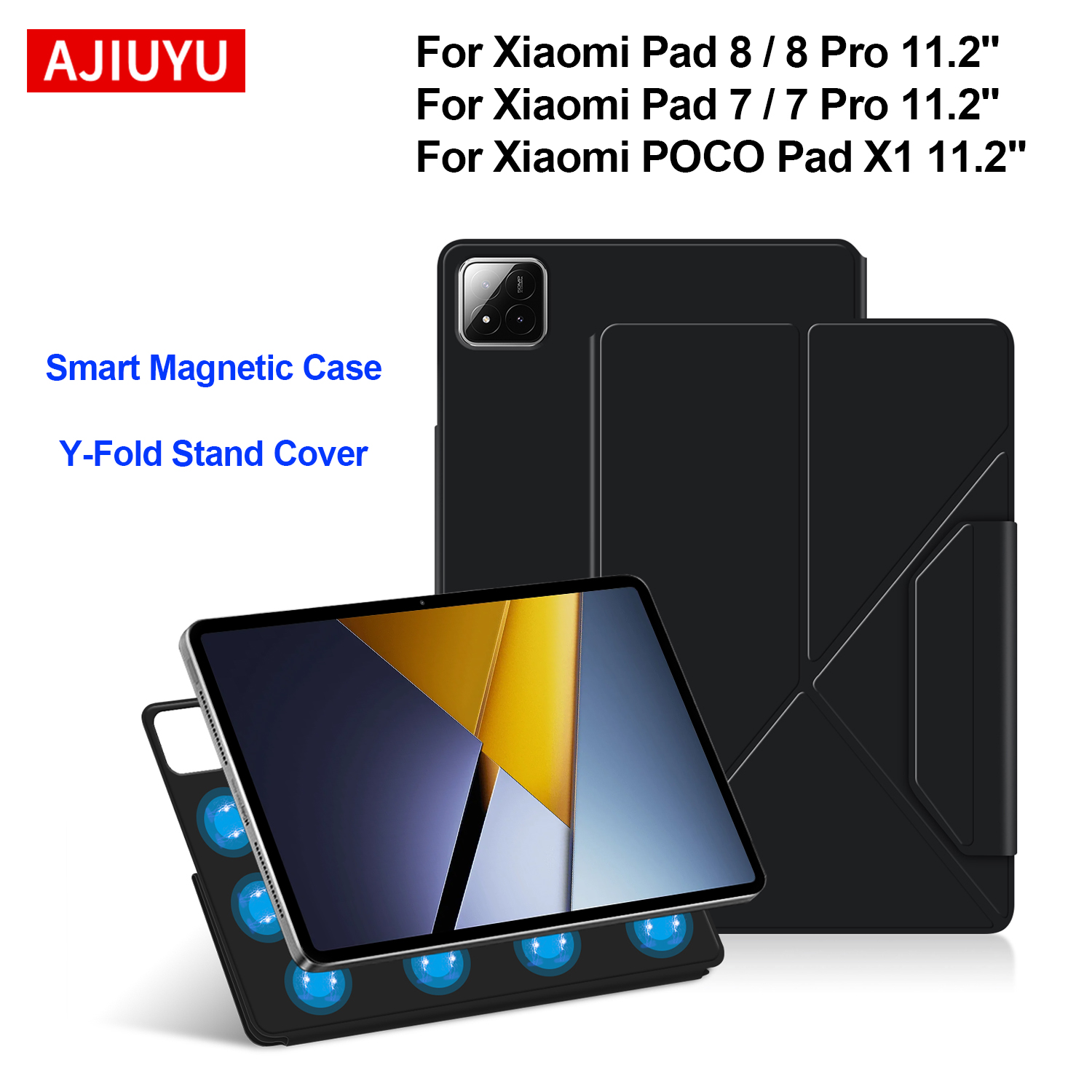 Smart Magnetic Case For Xiaomi - Poco Tablet Accessories recension och pris