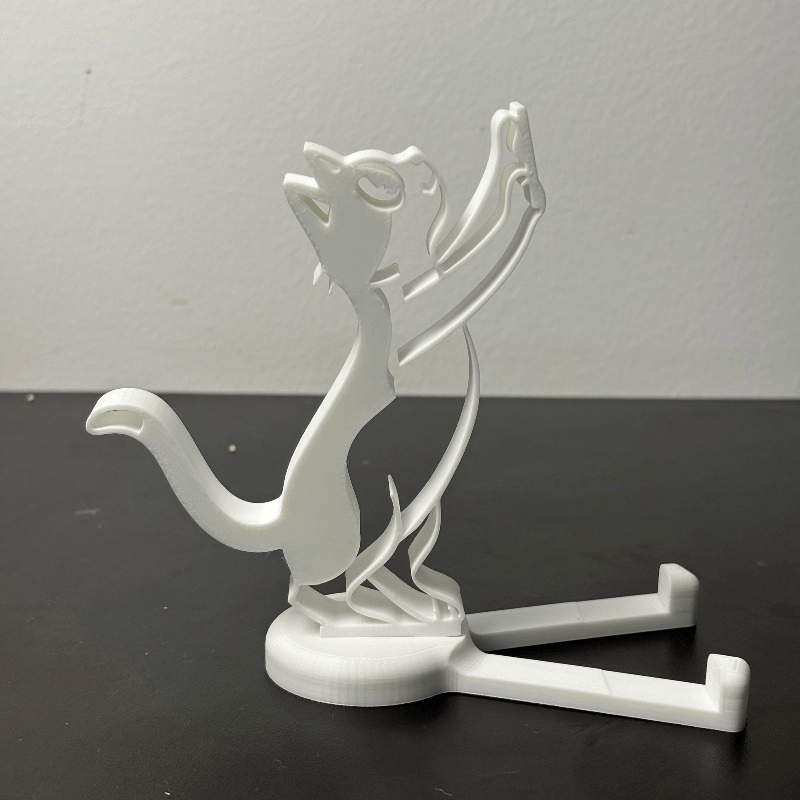 Abstract Hollow Line Cat Phone - Essential Tablet Accessories recension och pris