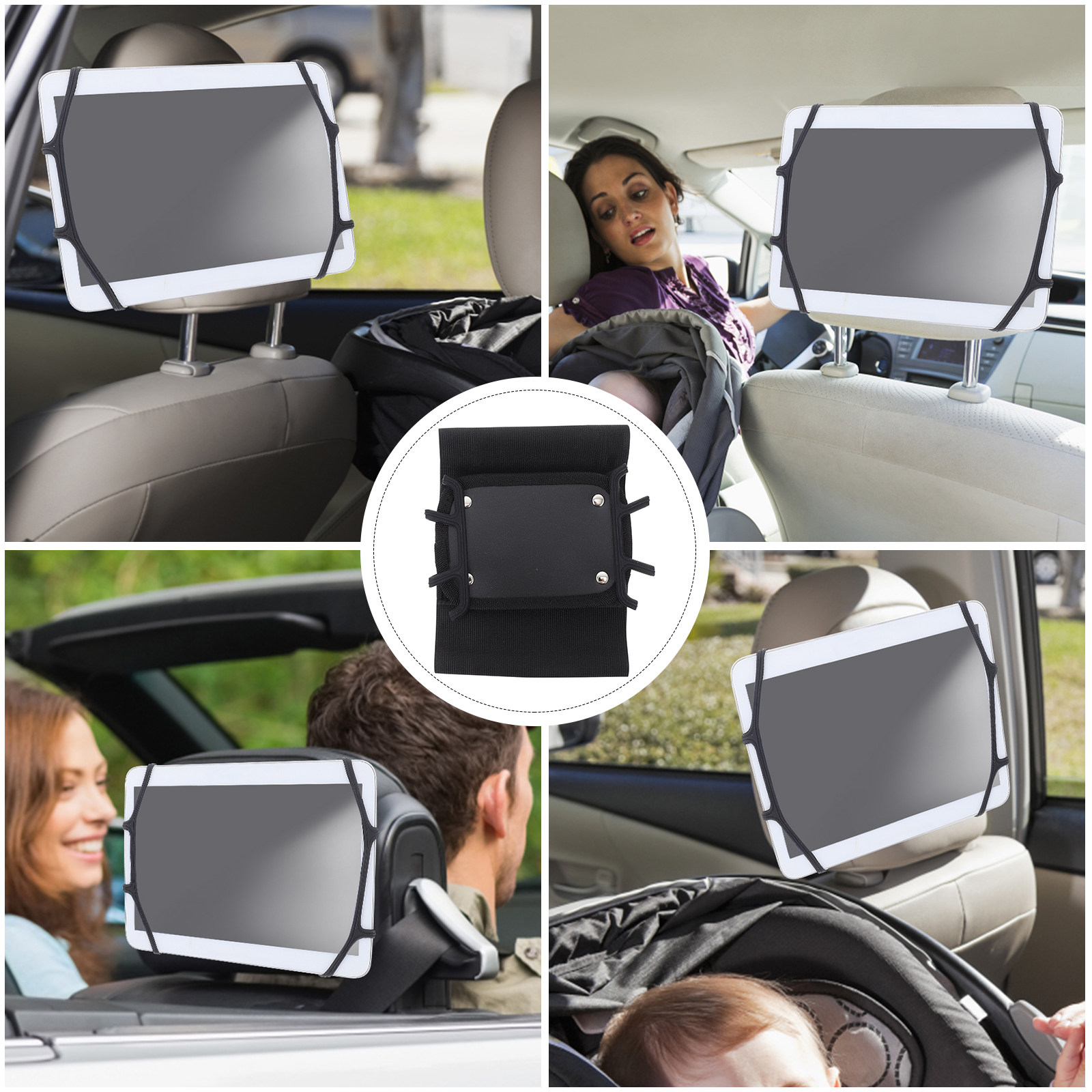 Car Headrest Tablet Holder Adj - Tablet Stand Adjustable recension och pris