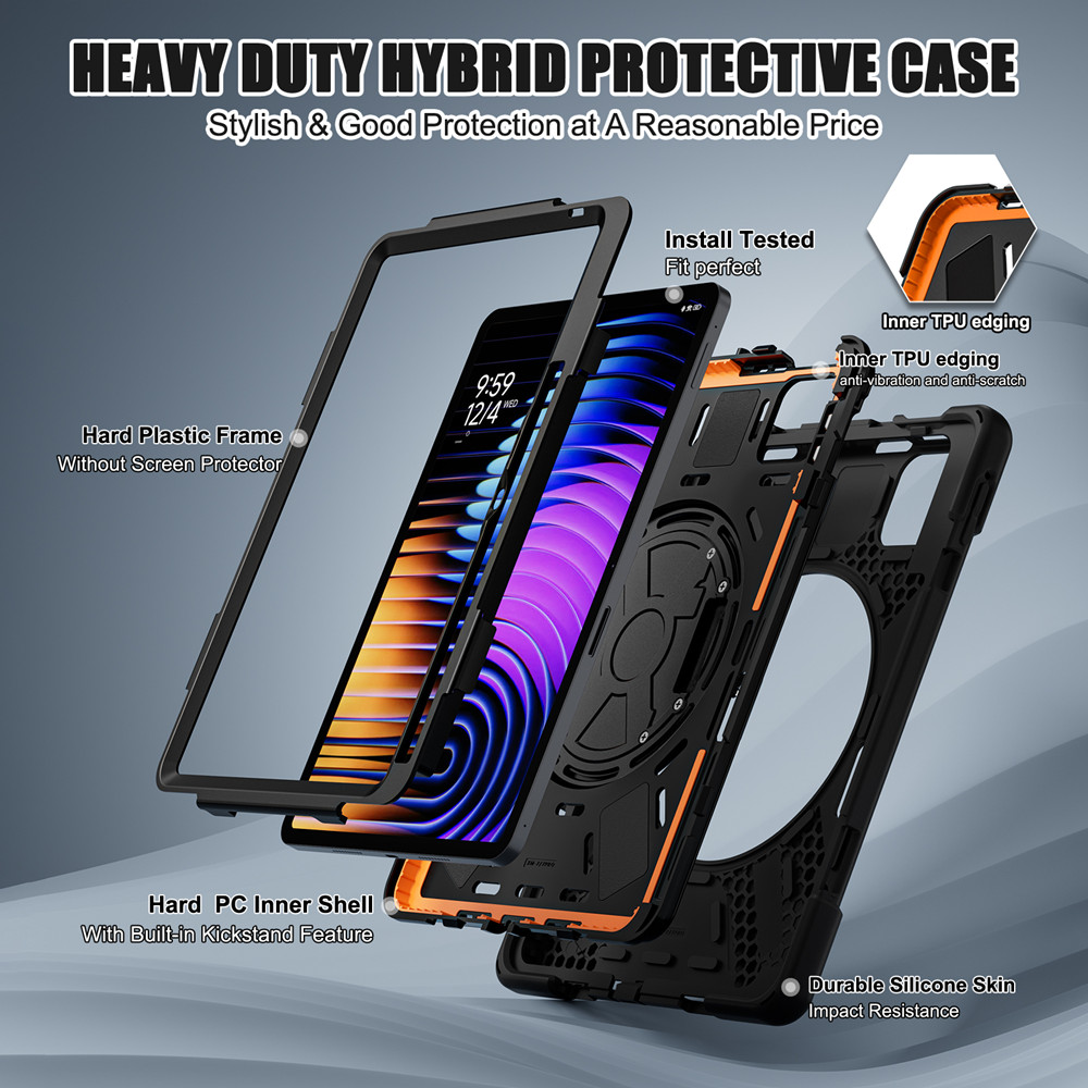 Heavy Duty Shockproof Case For - Poco Tablet Accessories recension och pris