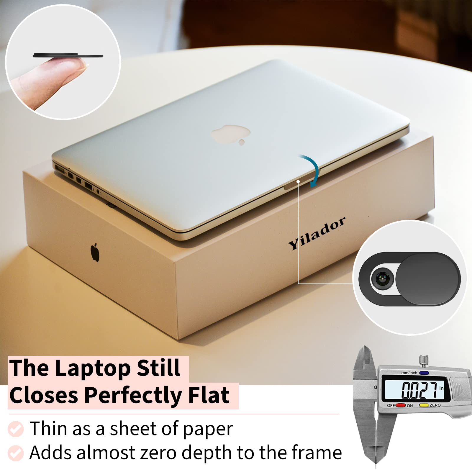 Ultra-Thin Webcam Cover Slide  - Tablet Cover Accessories recension och pris