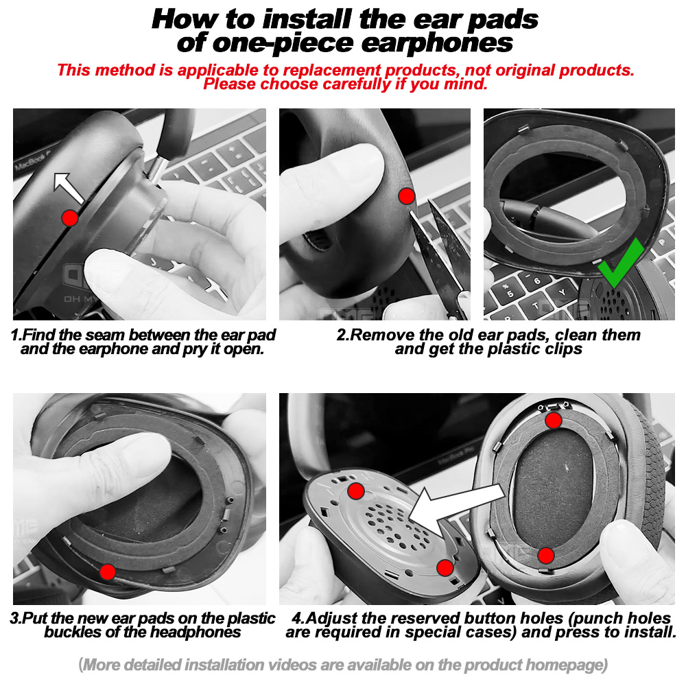 Earphone pads For BASEUS Bowie - Accessories For Android Tablet recension och pris