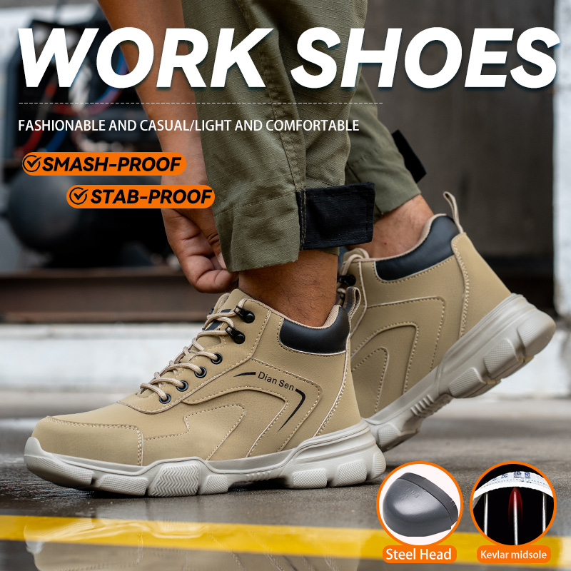 Mens Work Boots Steel Toe Shoe - Tablet Accessories Aesthetic recension och pris