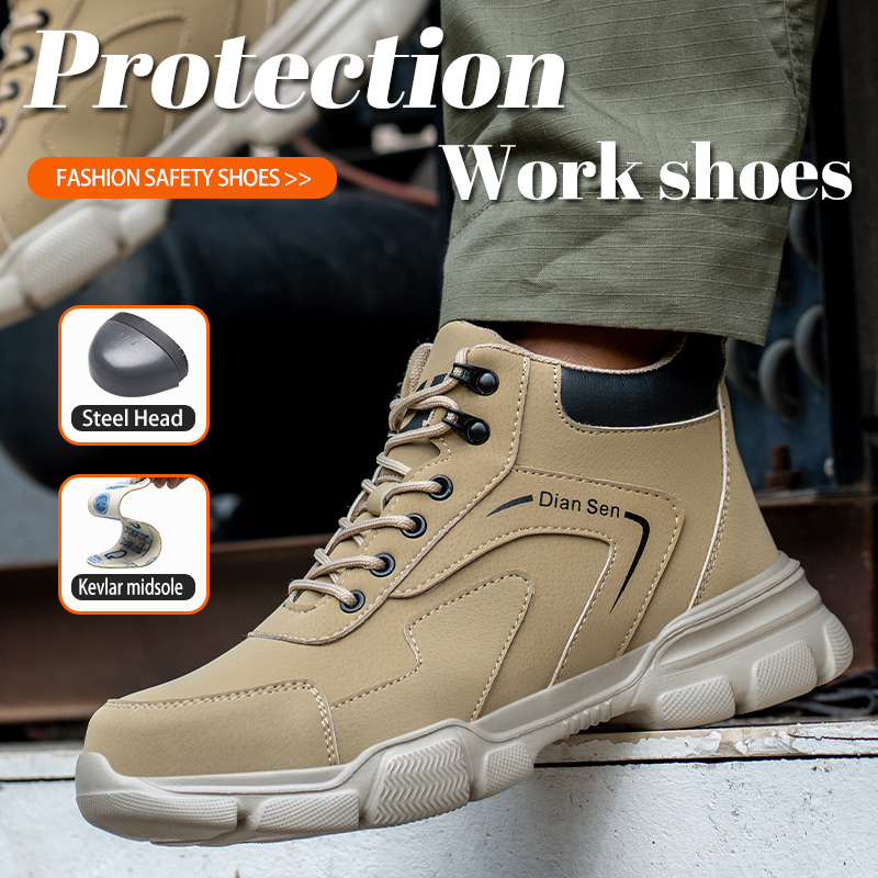 Mens Work Boots Steel Toe Shoe - Tablet Accessories Aesthetic recension och pris