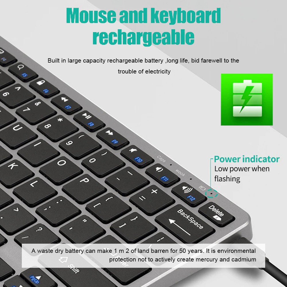 Wireless Keyboard Bluetooth 5. - Tablet Accessories Choice Store recension och pris