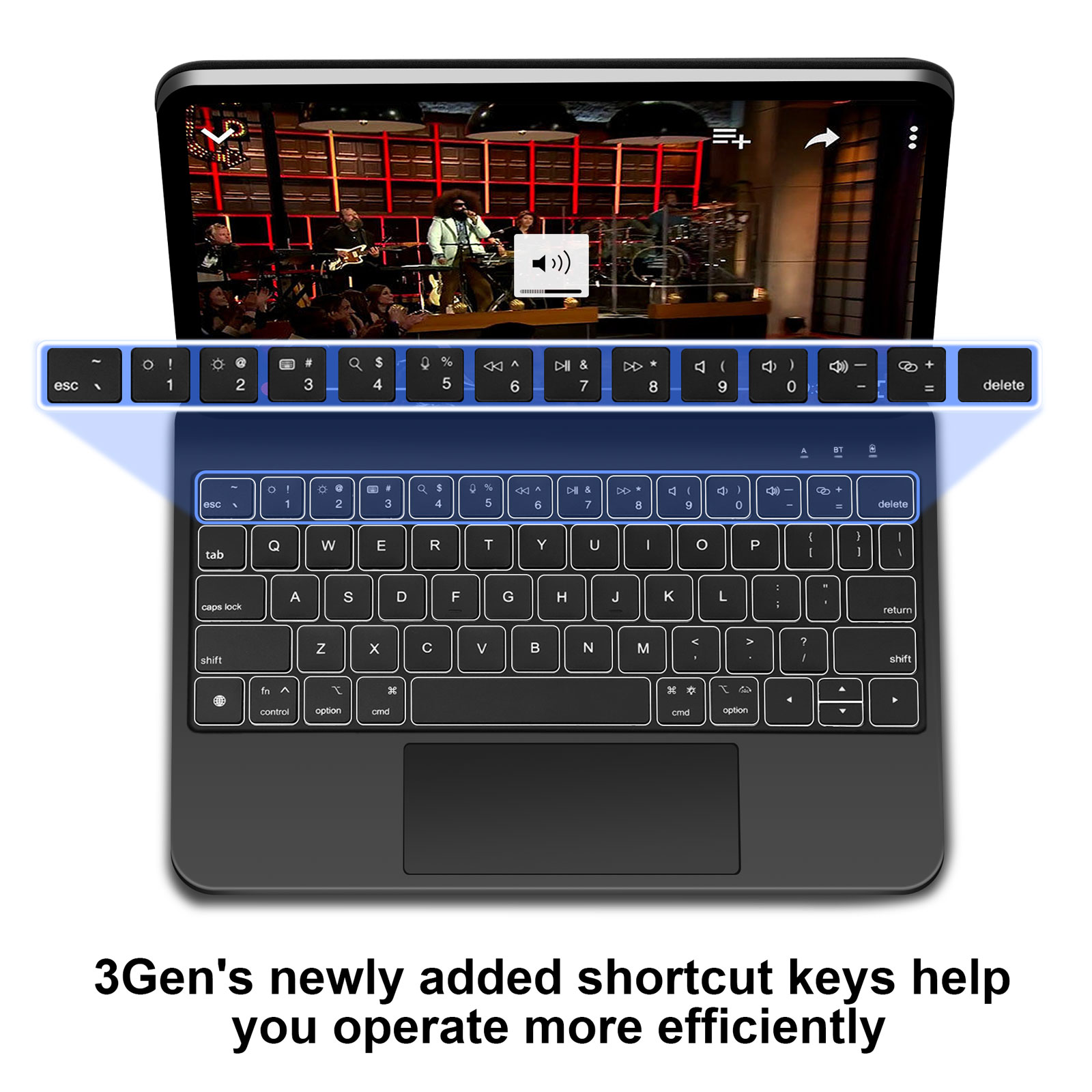 GOOJODOQ Magic Keyboard for iP - Tablet Accessories Choice Store recension och pris