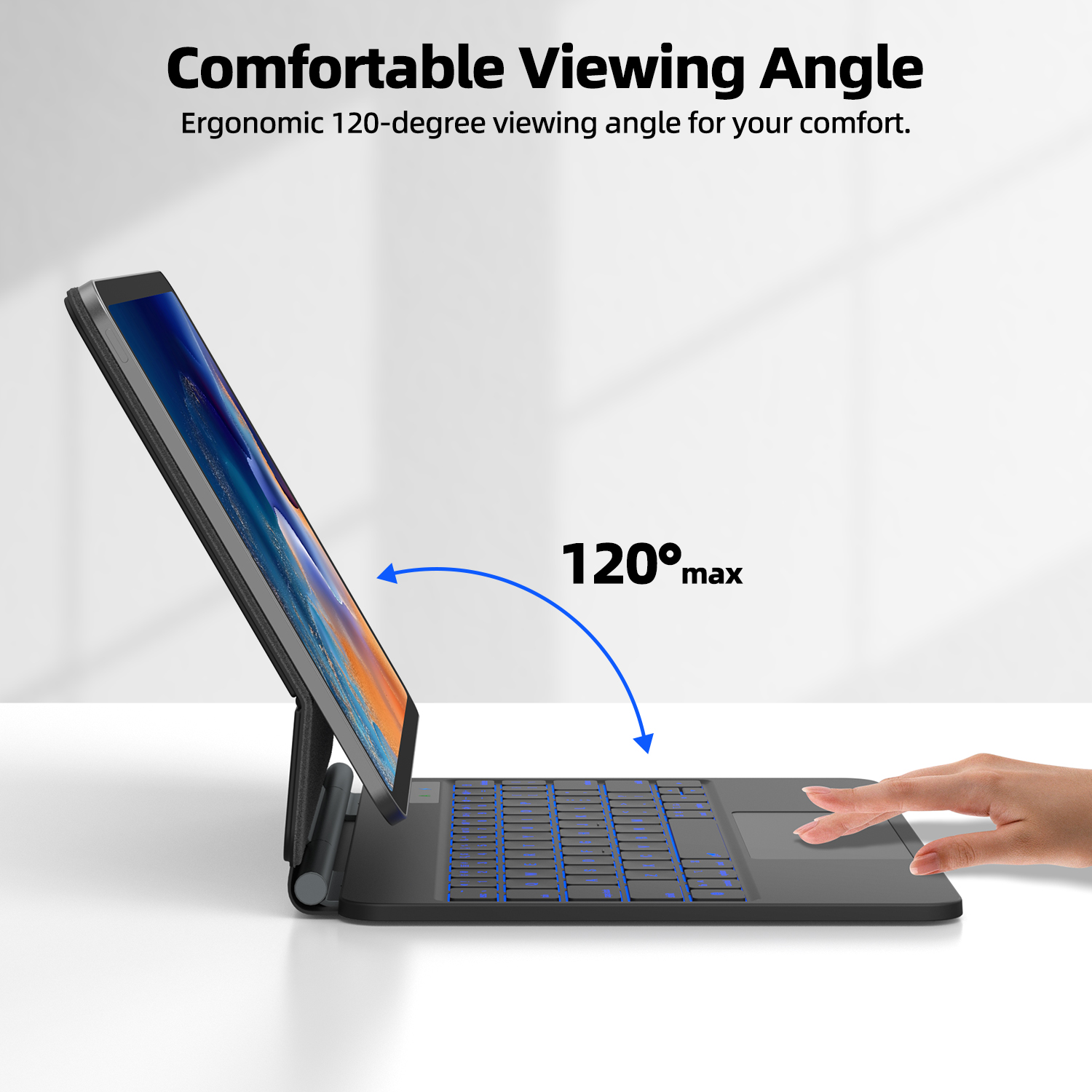 Smart Pogo Pin Keyboard case f - Tablet Accessories Choice Store recension och pris