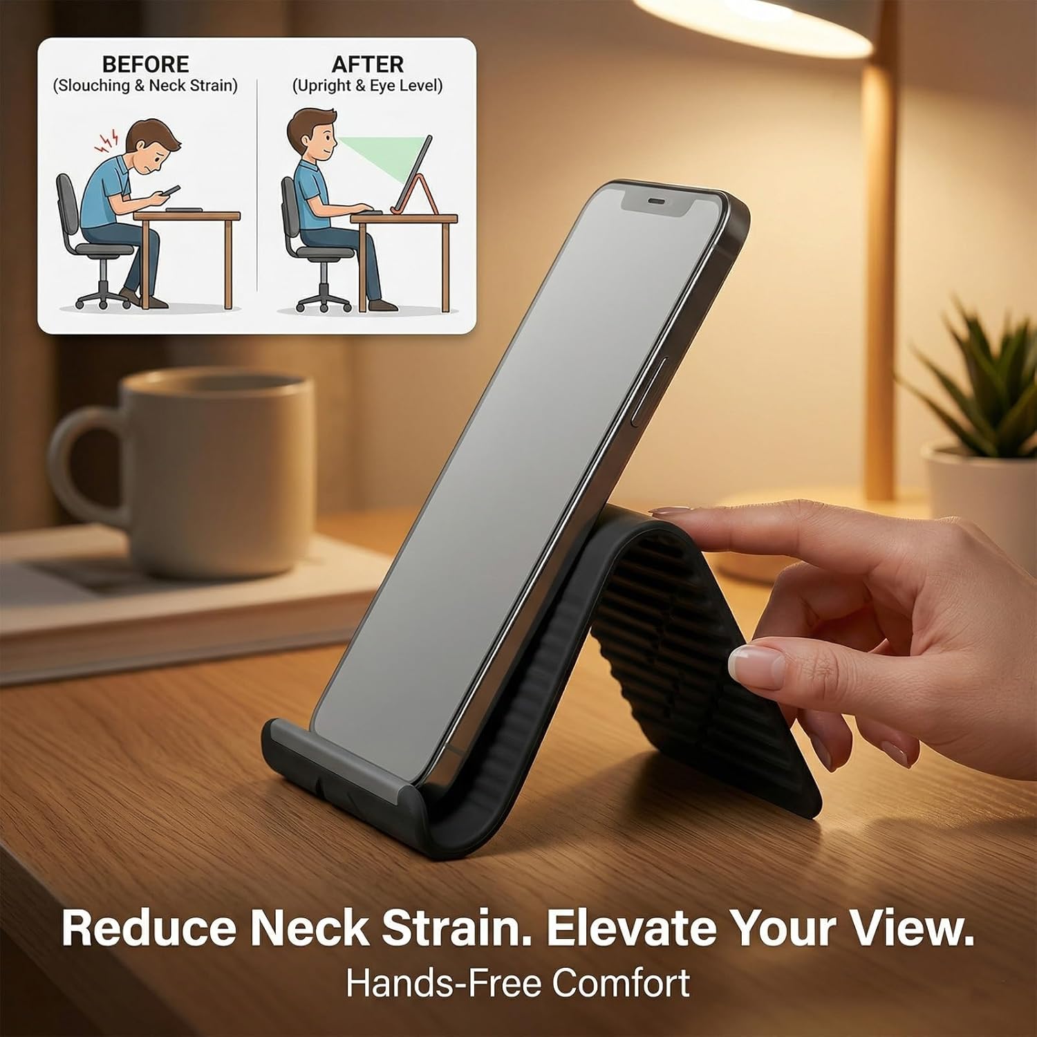 Flexible Foldable Silicone Pho - Essential Tablet Accessories recension och pris