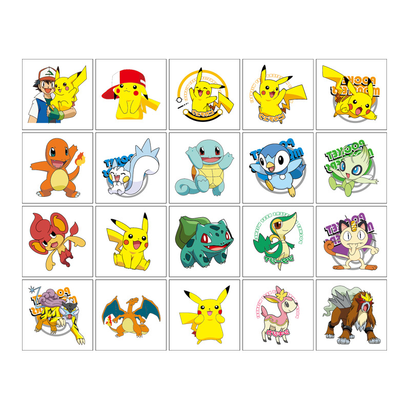 5*5cm 20pcs Pokemon Pikachu Ta - Tablet Cute Accessories recension och pris