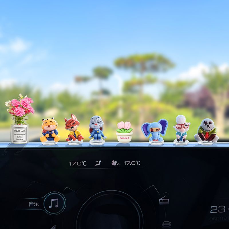 Zootopia cartoon car ornament  - Tablet Computer Accessories recension och pris