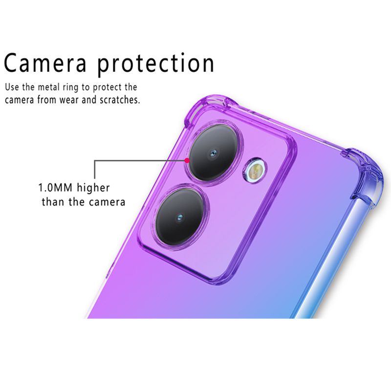 Shockproof Gradient TPU Case f - Vivo Y28 recension och pris