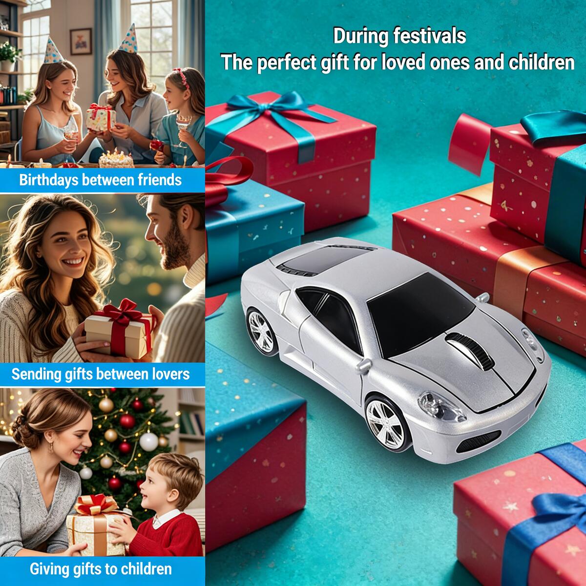 Ergonomic Wireless Sports Car  - Kids Tablet With Accessories recension och pris