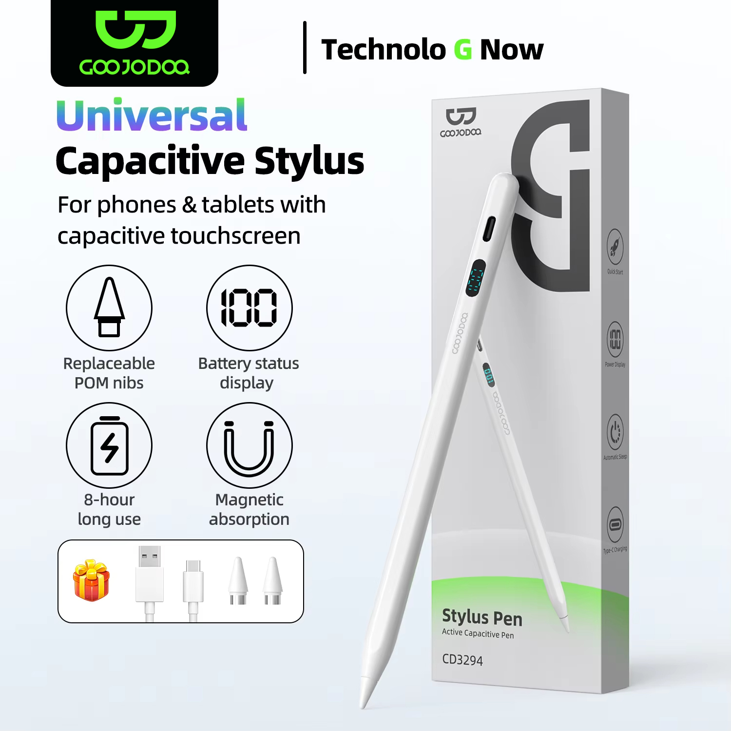 Universal capacitive stylus Sm - Tablet Accessories Choice Store recension och pris