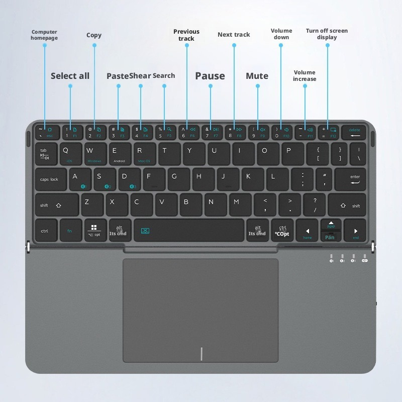 Ibox 11 Tablet Foldable Keyboa - Accessories For Android Tablet recension och pris